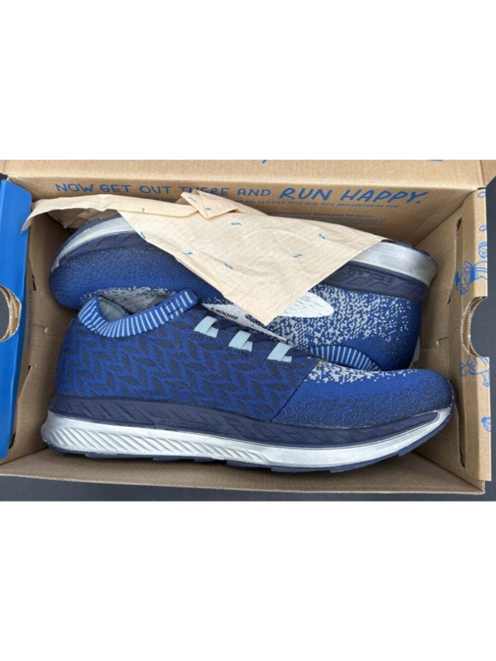 Brooks Women's Running Shoes Size 10.5 Blue Black Energize Neutral New In Box - Picture 2 of 10